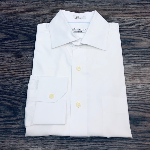 peter millar white dress shirt